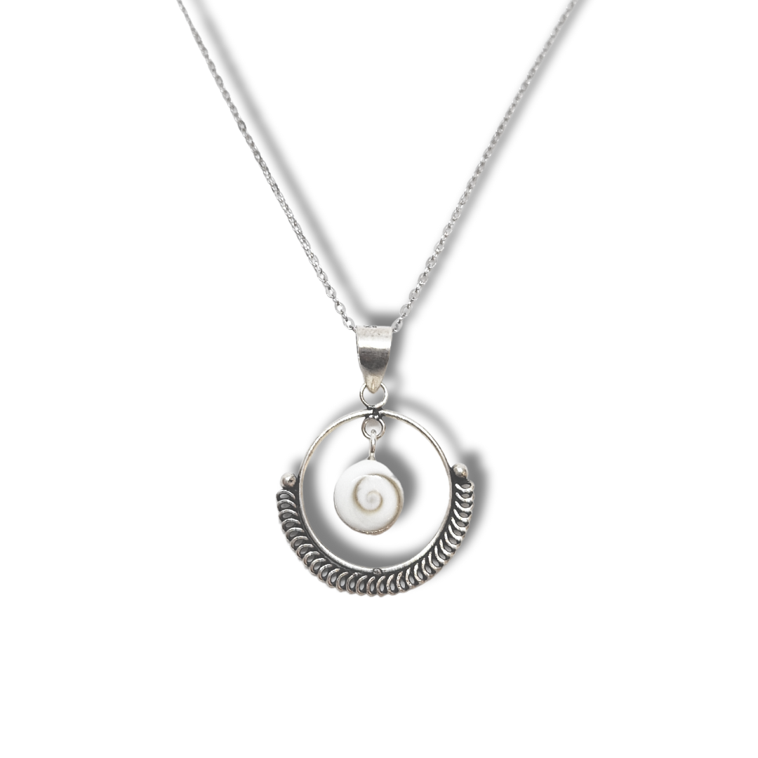 Collier argent 925 oeil de sainte Lucie