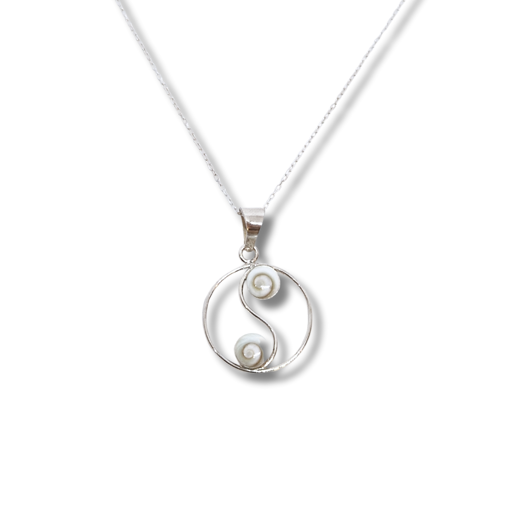 Collier argent 925 oeil de sainte Lucie