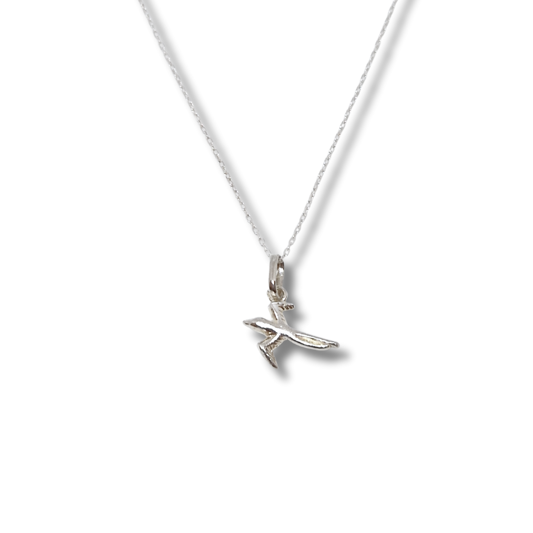 Collier argent 925 paille en queue